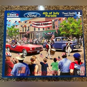 White Mountain 1000 piece puzzle. Fourth of July Parade.
